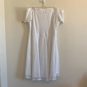 Plus size sequin dress